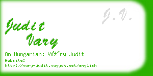 judit vary business card